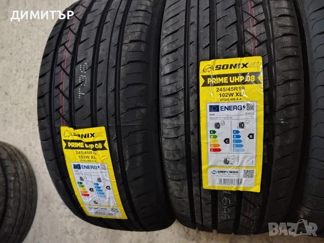 4бр.НОВИ летни гуми SONIX 245 45 19 DOT24 цена за брой, снимка 3 - Гуми и джанти - 51358001