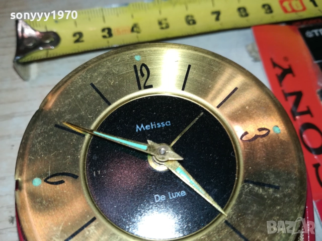 MELISSA DE LUXE FRANCE-БУДИЛНИК ОТ ФРАНЦИЯ 0710251301, снимка 2 - Антикварни и старинни предмети - 51973552