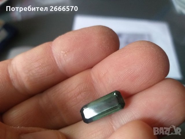 Натурален сертифициран турмалин , рубин диамант сапфир изомруд, снимка 7 - Антикварни и старинни предмети - 35369141