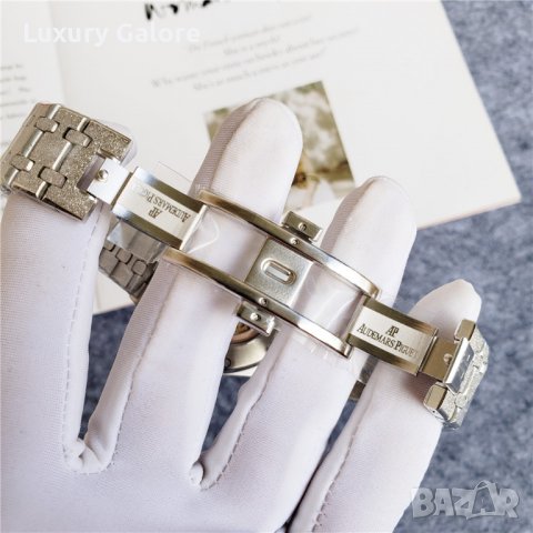 Мъжки часовник Audemars Piguet Royal Oak Iced Out с автоматичен механизъм, снимка 6 - Мъжки - 39540893