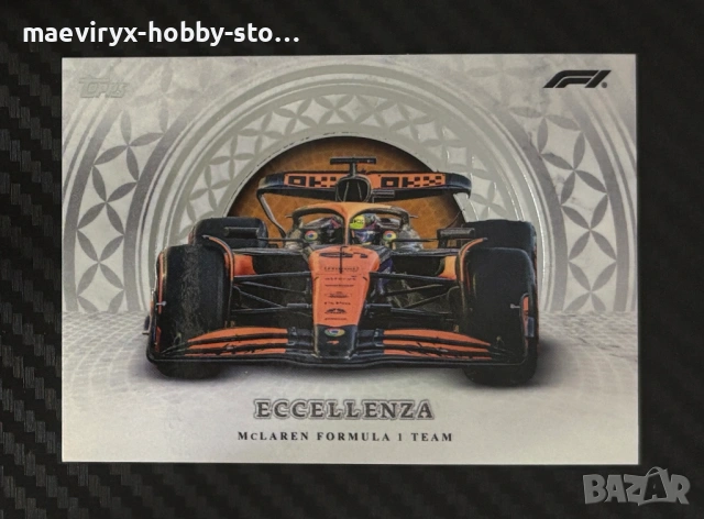 Topps Eccellenza Fromula 1 (2024) - McLaren Macchina da Corsa