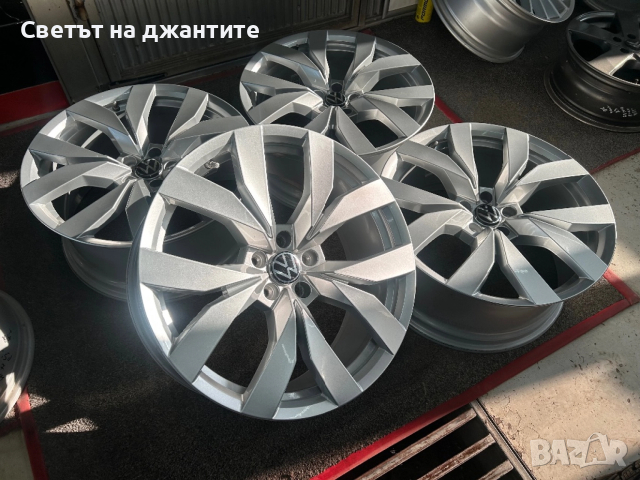 Джанти 20 Цола 5x112 VW Touareg III CR 7 Original Demo, снимка 3 - Гуми и джанти - 52854215