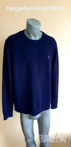 POLO Ralph Lauren Wool  / Knit Mens Size L НОВО! ОРИГИНАЛ! Мъжки Пуловер!, снимка 12 - Пуловери - 52584364