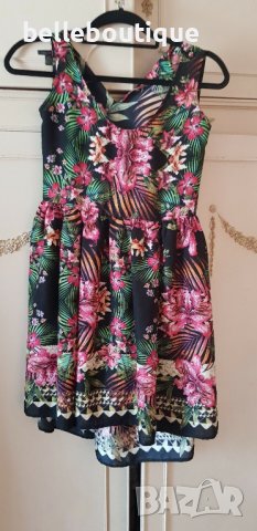 Страхотна лятна рокля за бременни с красиви цветя Mango размер S