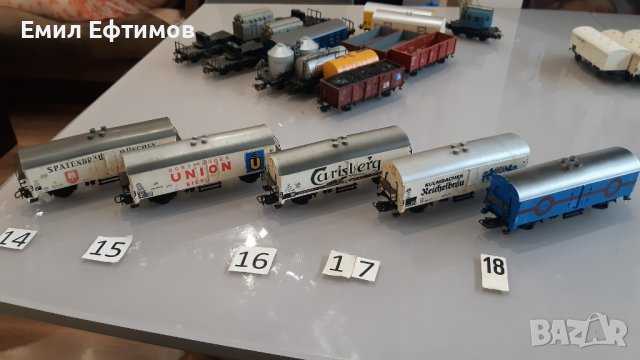 Товарни вагони Piko, Roco,Marklin, Fleischmann/ съвместими с Пико,1:87,HO, снимка 4 - Колекции - 37206521