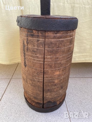 Ретро дървена чутура, снимка 3 - Антикварни и старинни предмети - 43561214