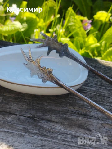 Винтидж щипки за бучки захар или лед. , снимка 2 - Антикварни и старинни предмети - 50588710