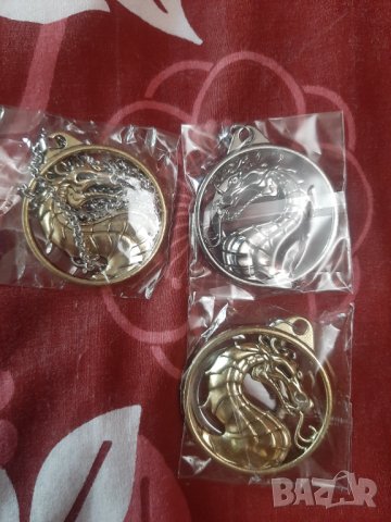 Медальони и ключодържатели дракон "Мортал комбат", снимка 3 - Колиета, медальони, синджири - 35331177