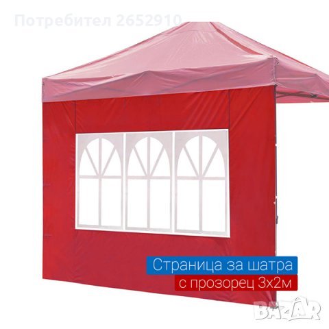 Гумирани, непромокаеми платнища, страници 2х2 3х3 2х4 3х4,5 3х6м за сгъваеми шатриТОПЦена 15лв/7,67€, снимка 13 - Палатки - 36594932