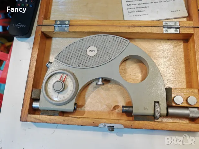 Микрометър 3 бр , снимка 3 - Други инструменти - 47730011