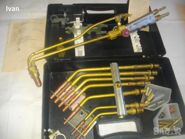 КРАКРА Перник НОВ ПЪЛЕН КОМПЛЕКТ ОКСИЖЕН РЕЗАК И ГОРЕЛКИ Оксиженови горелки резачи рязане заваряване, снимка 11 - Други инструменти - 47663559