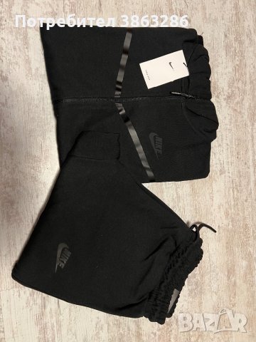 Мъжки екип Nike Tech Fleece Black, снимка 3 - Спортни дрехи, екипи - 44063455
