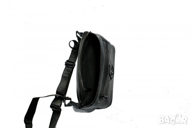 Philipp Plein бурсетка паласка естествена кожа H22, снимка 5 - Чанти - 27944061