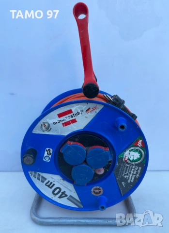 Качествени немски електрически удължители тип макара по 40метра, снимка 6 - Други инструменти - 53225682