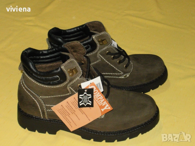 "company walkers" нови мъжки боти кожа 44