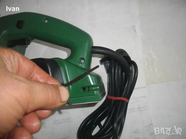 ШВЕЙЦАРСКО ОРИГИНАЛНО ЕЛЕКТРИЧЕСКО РЕНДЕ 600 ВАТА ЕЛЕКТРОХОБЕЛ BOSCH PHO150 Made in SWITZERLAND , снимка 12 - Други инструменти - 48092505