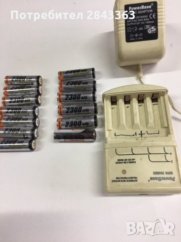 зарядно за батерии и акумулаторни батерии 17бр, снимка 3 - Оригинални зарядни - 33376558