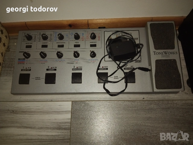 Продавам процесор за китара  Korg ToneWorks AX1000G, снимка 10 - Ресийвъри, усилватели, смесителни пултове - 53480251