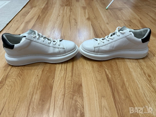 Karl Lagerfeld оригинални мъжки кецове от естествена кожа, снимка 4 - Кецове - 53314955