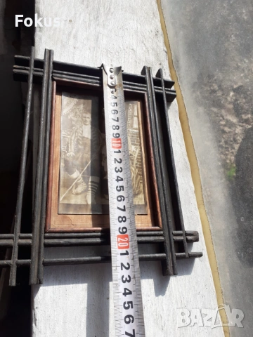 Стара царска снимка с дървена рамка, снимка 6 - Антикварни и старинни предмети - 53339271