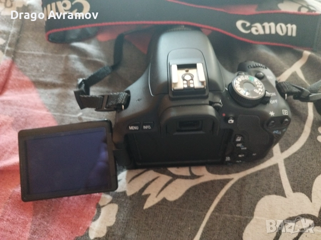 Фотоапарат Canon 600D, снимка 3 - Фотоапарати - 52359782