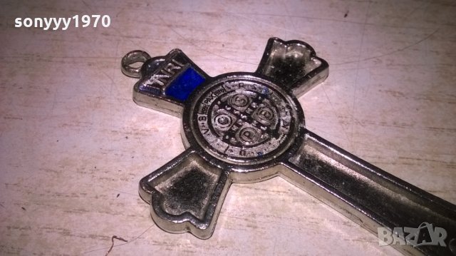 метален кръст-8х4см, снимка 6 - Колекции - 27448345