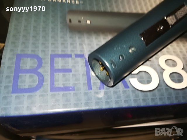 shure beta sm58s-profi microphone-внос швеицария, снимка 8 - Микрофони - 29059178