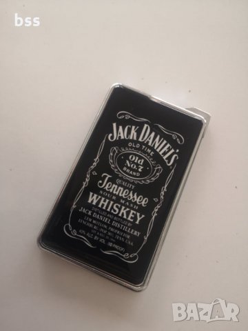 Метална запалка с логото на Jack Daniels, снимка 2 - Запалки - 33174369