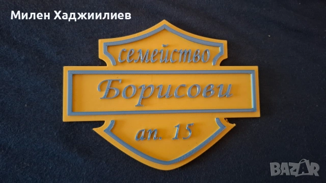 Персонализирана табелка за врата, снимка 3 - Декорация за дома - 53142002