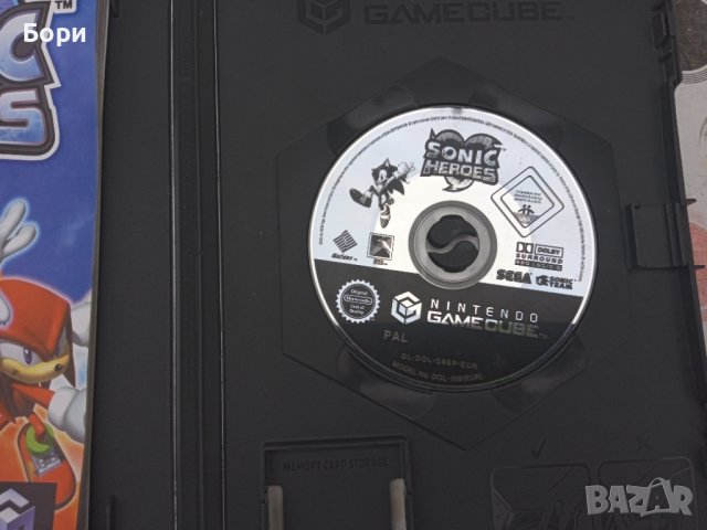 SONIC HEROES NINTENDO GAMECUBE , снимка 3 - Игри за Nintendo - 39307192