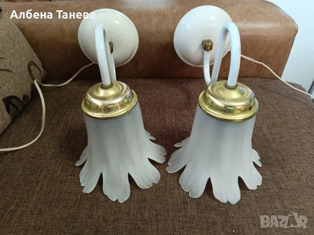 Комплект стенни лампи