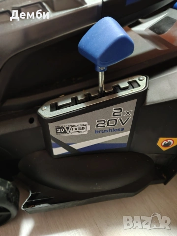 Акумулаторна косачка SHEPPACH 380, снимка 3 - Градинска техника - 53113970