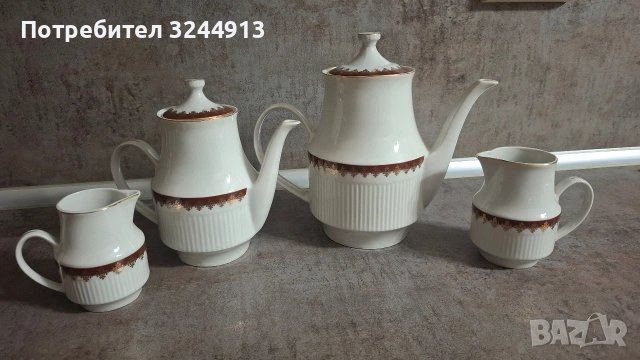 Порцелан ,,Китка Нови Паза" , снимка 3 - Сервизи - 53500192