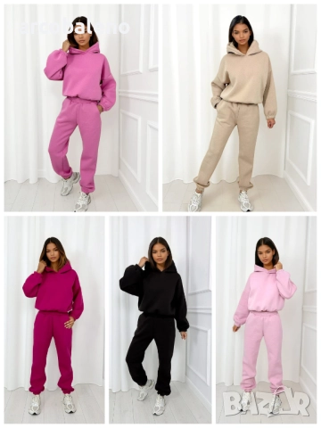 Дамски комплект спортен екип Carmen, 5цвята 