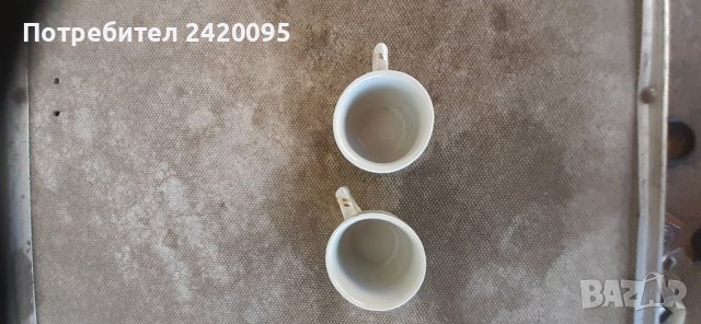 Мини порцеланови чашки 2 бр-10лв, снимка 2 - Чаши - 33545589