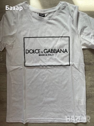 Тениска по модел на dolce & gabbana, снимка 1 - Тениски - 40204347