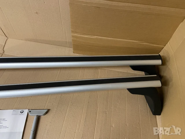 Оригинални релси за BMW 1' E82 Coupe, напречни греди, багажник (БМВ), снимка 3 - Аксесоари и консумативи - 50939688