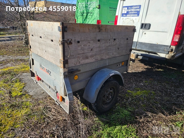 Туристическо ремарке 600кг pongratz, снимка 3 - Ремаркета - 53118098