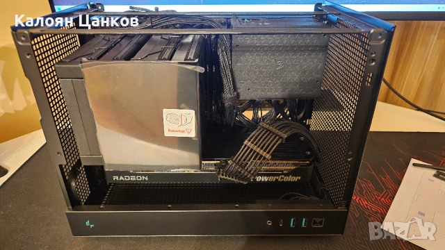 Кутия DeepCool CH160 mini-ITX с гаранция, снимка 3 - Захранвания и кутии - 52917454