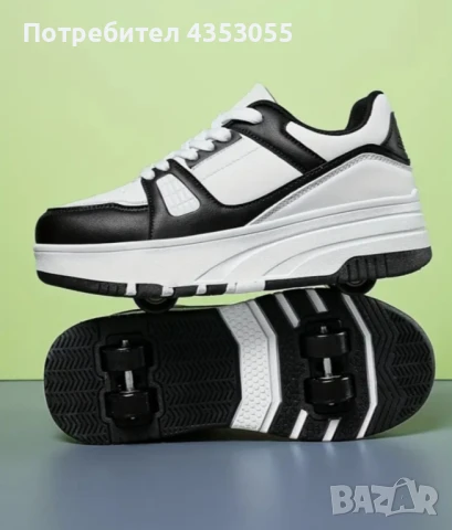 Маратонки с колелца за момчета, ролер обувки с колелца НОВИ различна номерация, снимка 5 - Детски маратонки - 50650368