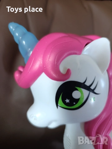 Красива интерактивна играчка моето малко пони My little pony , снимка 7 - Фигурки - 53559141