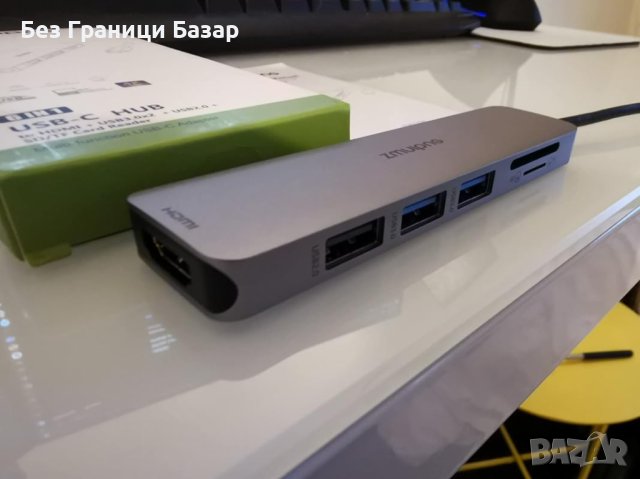 Нов Мултипортов USB-C Докинг Станция 14-в-1 Двоен Монитор 4K, снимка 8 - Друга електроника - 43381270