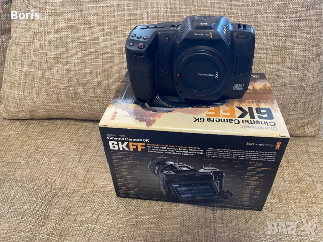 ПРОМО ЦЕНА! Камера Blackmagic Cinema Camera 6K (Leica L) (Full-Frame), снимка 5 - Камери - 51612765