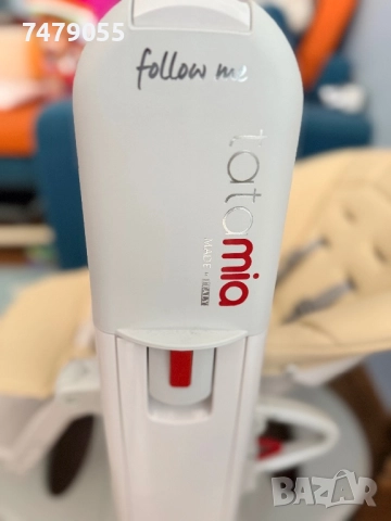 Стол/люлка за хранене Peg Perego tatamiа follow me, снимка 8 - Столчета за хранене - 52153683