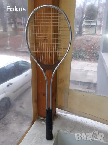 Стара колекционерска ракета за тенис Stomil, снимка 2 - Антикварни и старинни предмети - 53389629