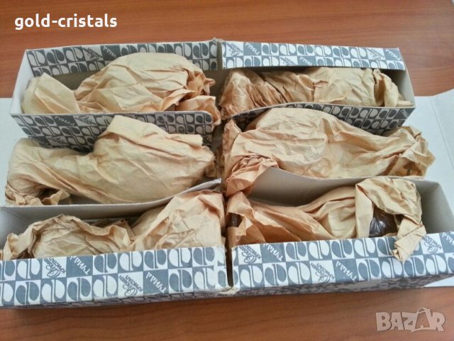 кристални чаши , снимка 4 - Антикварни и старинни предмети - 27480219