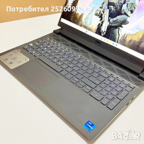 DELL G15/120Hz IPS/i7-11800H/RTX 3050/1TB NVMe/16GB DDR4, снимка 8 - Лаптопи за игри - 52362081