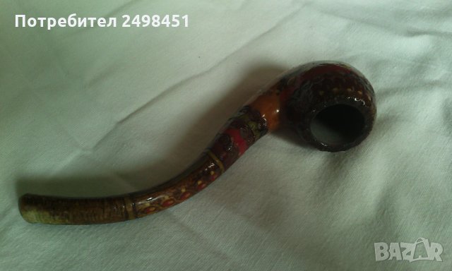 Лула за тютюн изправна, отпреди 70 години. СУПЕРКРАСАВИЦА. АНТИКА., снимка 3 - Антикварни и старинни предмети - 27287699