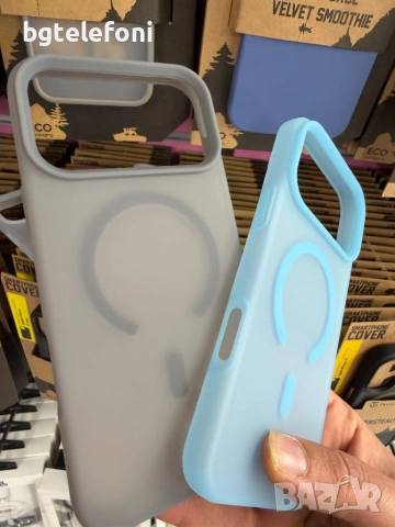 iPhone 17,iPhone 17 Pro,iPhone 17 Pro Max матиран силикон с MAGSAFE, снимка 3 - Калъфи, кейсове - 53238065