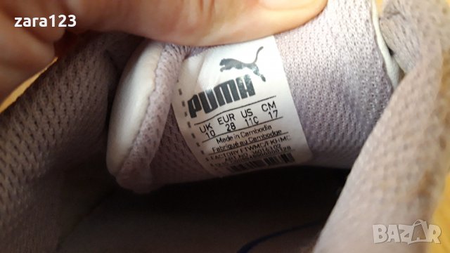Кожени маратонки Puma, 28ми номер, снимка 4 - Детски обувки - 33648787